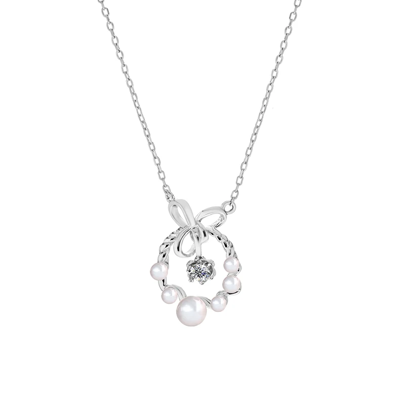 Daisini 925 Sterling Silver Pendant Necklace for Women with Swarovski Pearls and Crystals Exquisite Jewelry Elegant Design
Daisini 925 Sterling Silver Pendant Necklace for Women with Swarovski Pearls and Crystals Exquisite Jewelry Elegant Design