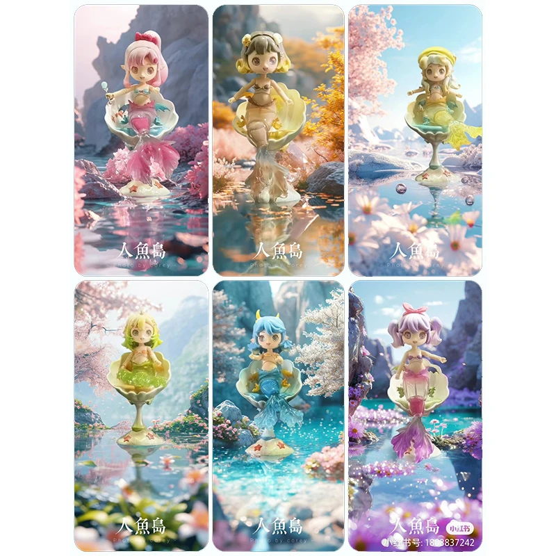 2024, натуральная серия Aiye Mermaid Island, слепая коробка, кукла Bjd, подвижная фигурка, кавайный набор игрушек с русалкой, детская милая игрушка Bjd в подарок
2024, натуральная серия Aiye Mermaid Island, слепая коробка, кукла Bjd, подвижная фигурка, кавайный набор игрушек с русалкой, детская милая игрушка Bjd в подарок