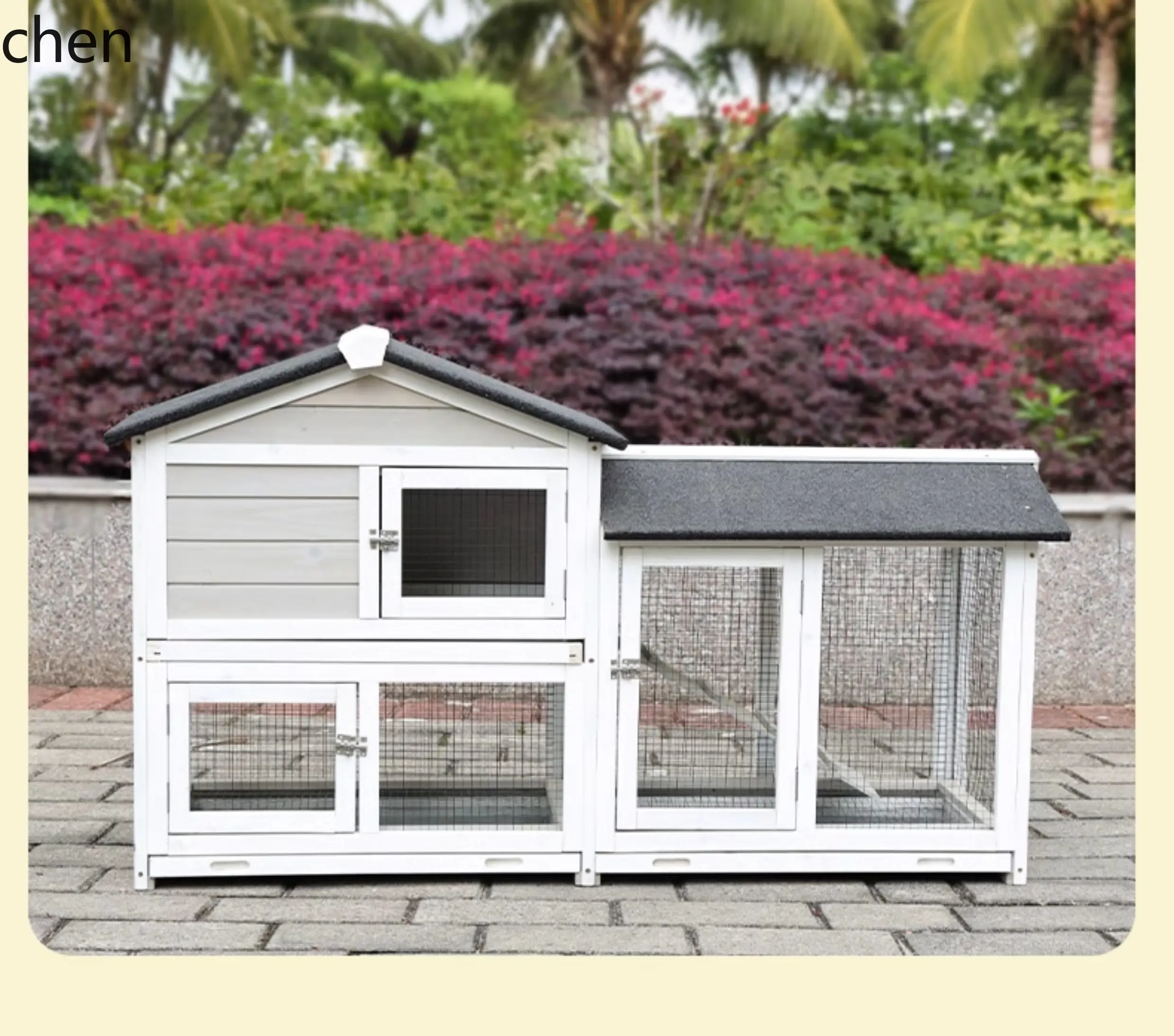 HXL Solid Wood Outdoor Pet Cage Rainproof Sunscreen Cleanable Universal Luxury in All Seasons
HXL Solid Wood Outdoor Pet Cage Rainproof Sunscreen Cleanable Universal Luxury in All Seasons