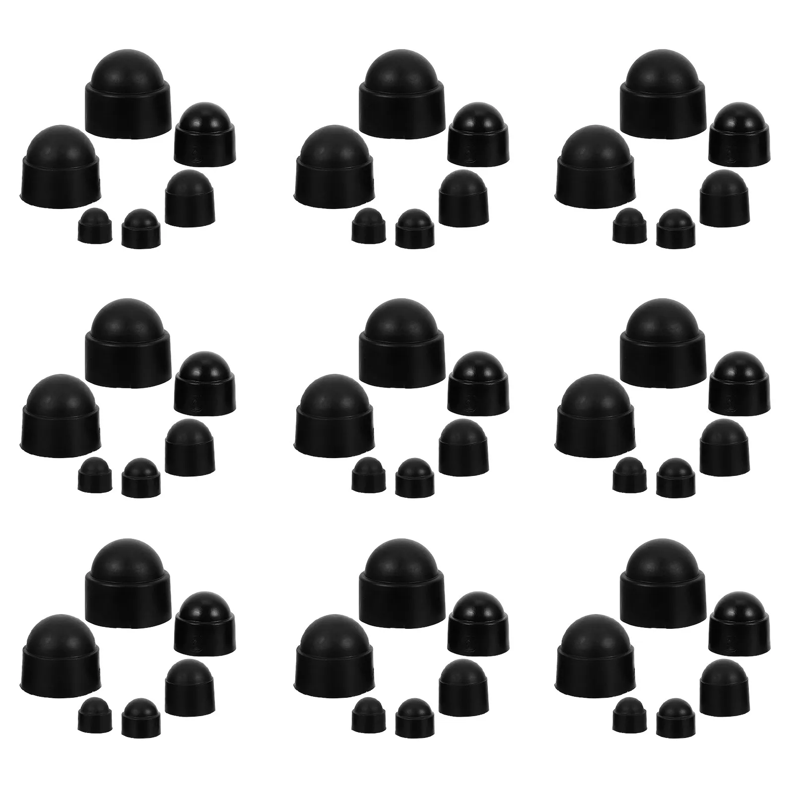 160Pcs Nylon Dome Screw Caps Hexagonal Bolt Covers Black Impact Resistant Rust Proof Easy Install for Automotive Furniture
160Pcs Nylon Dome Screw Caps Hexagonal Bolt Covers Black Impact Resistant Rust Proof Easy Install for Automotive Furniture