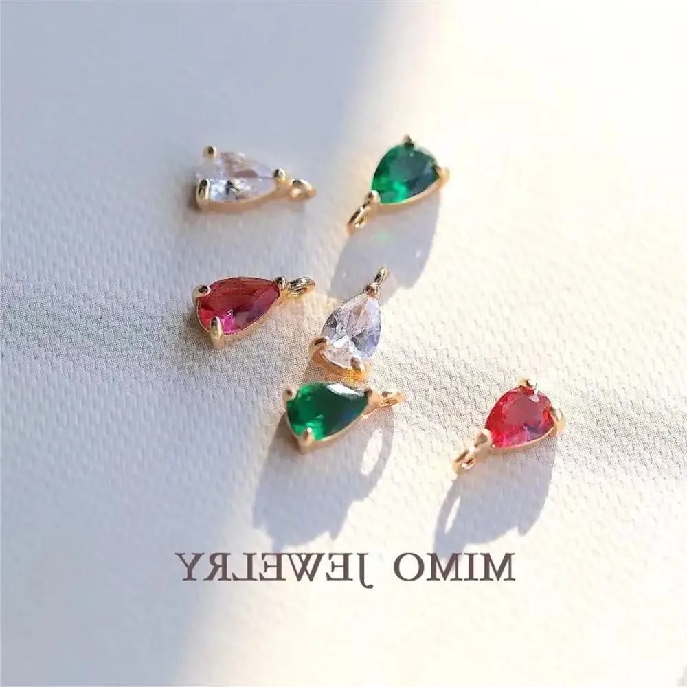 Color mini water drop copper gold-plated edge pendant small pendant DIY accessories handmade accessories
Color mini water drop copper gold-plated edge pendant small pendant DIY accessories handmade accessories
