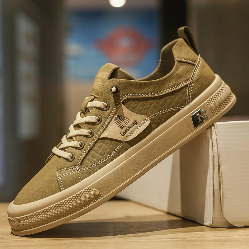 Men's Sneakers Wear-Resistant Casual Shoes Men Platform Comfortable Flats New Work Non Slip Loafers New Trend Winter Men Shoes
Men's Sneakers Wear-Resistant Casual Shoes Men Platform Comfortable Flats New Work Non Slip Loafers New Trend Winter Men Shoes
