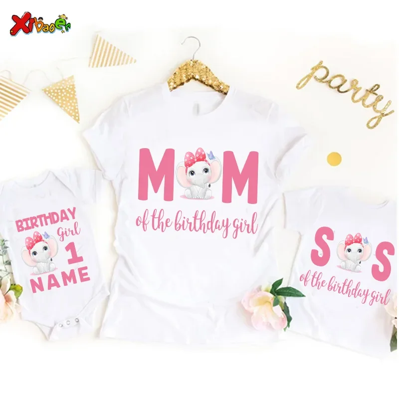 Cartoon Elephant T Shirt Family Matching Outfits 2025 Kids Party T-Shirt Family Boys Clothes Mommy and Daughter Matching Clothes
Cartoon Elephant T Shirt Family Matching Outfits 2025 Kids Party T-Shirt Family Boys Clothes Mommy and Daughter Matching Clothes