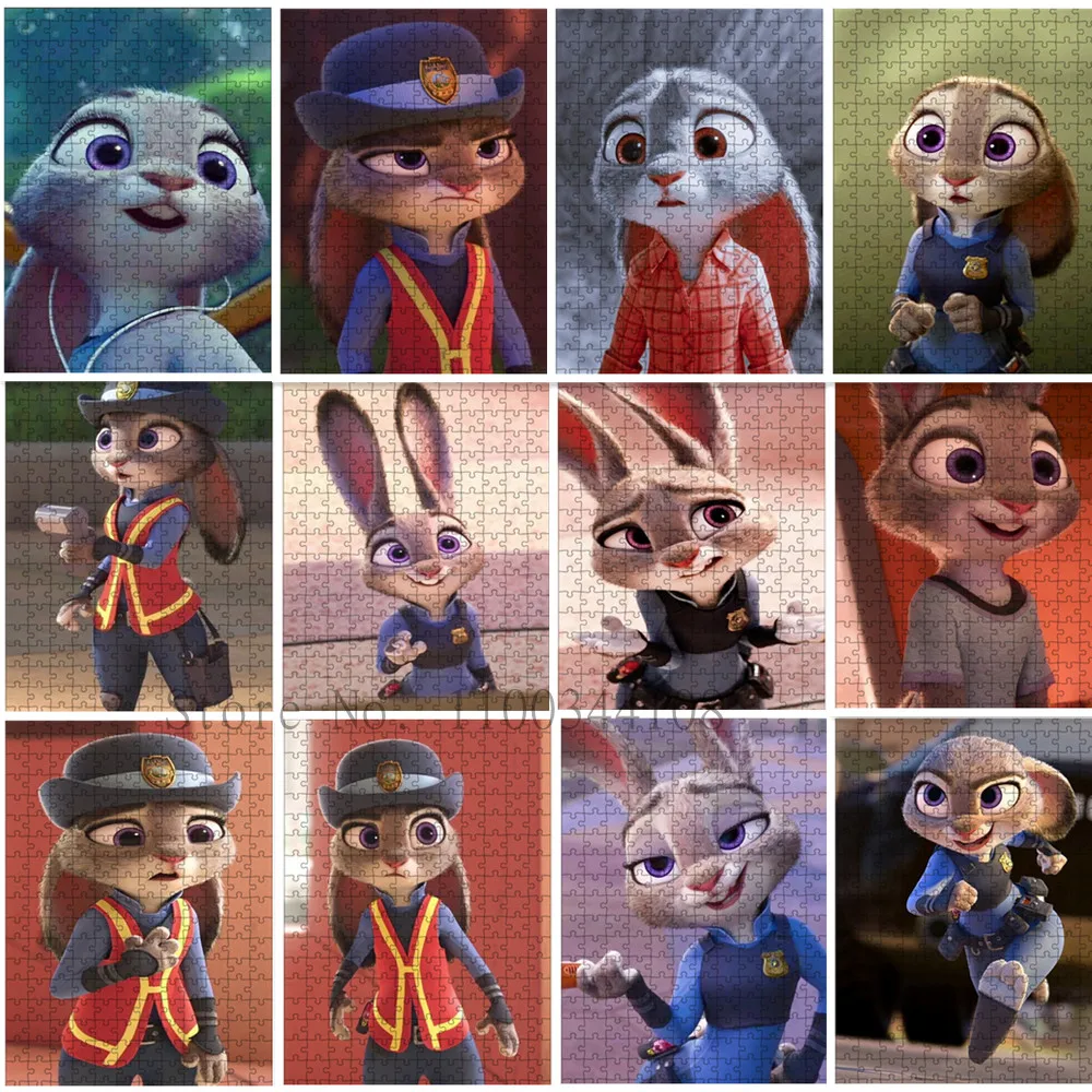 Zootopia Movie Disney Cartoon Jigsaw Puzzles 300/500/1000 Pieces Kids Educational Toys Puzzle Intellectual Board Game Kids Gift
Zootopia Movie Disney Cartoon Jigsaw Puzzles 300/500/1000 Pieces Kids Educational Toys Puzzle Intellectual Board Game Kids Gift