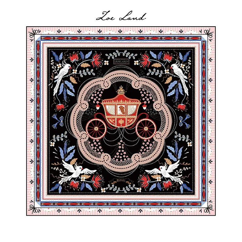 Zoeland Silk Scarf Real Silk Silk Large Square Shawl Belt for Bags Spring Autumn Winter Fashionable Decorative Women
Zoeland Silk Scarf Real Silk Silk Large Square Shawl Belt for Bags Spring Autumn Winter Fashionable Decorative Women