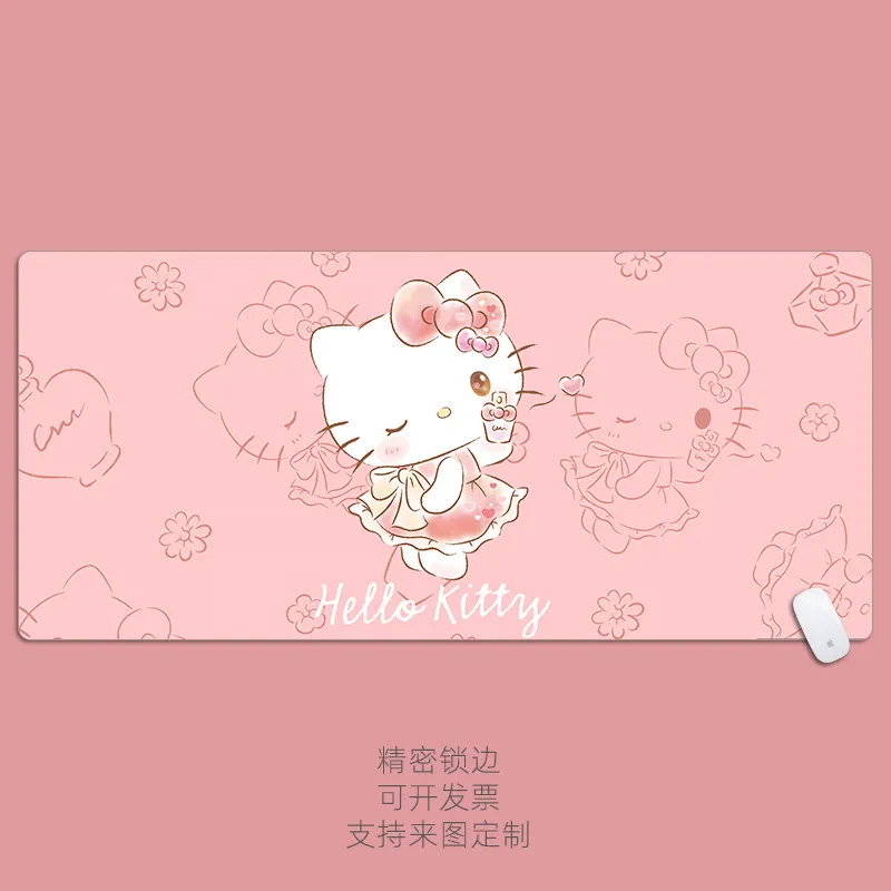 Милый мультяшный коврик для мыши Hello Kitty, розовый, нескользящий, из кожи, увеличенный, с аниме-девушкой, для компьютерного стола, игровой коврик для клавиатуры для киберспорта
Милый мультяшный коврик для мыши Hello Kitty, розовый, нескользящий, из кожи, увеличенный, с аниме-девушкой, для компьютерного стола, игровой коврик для клавиатуры для киберспорта