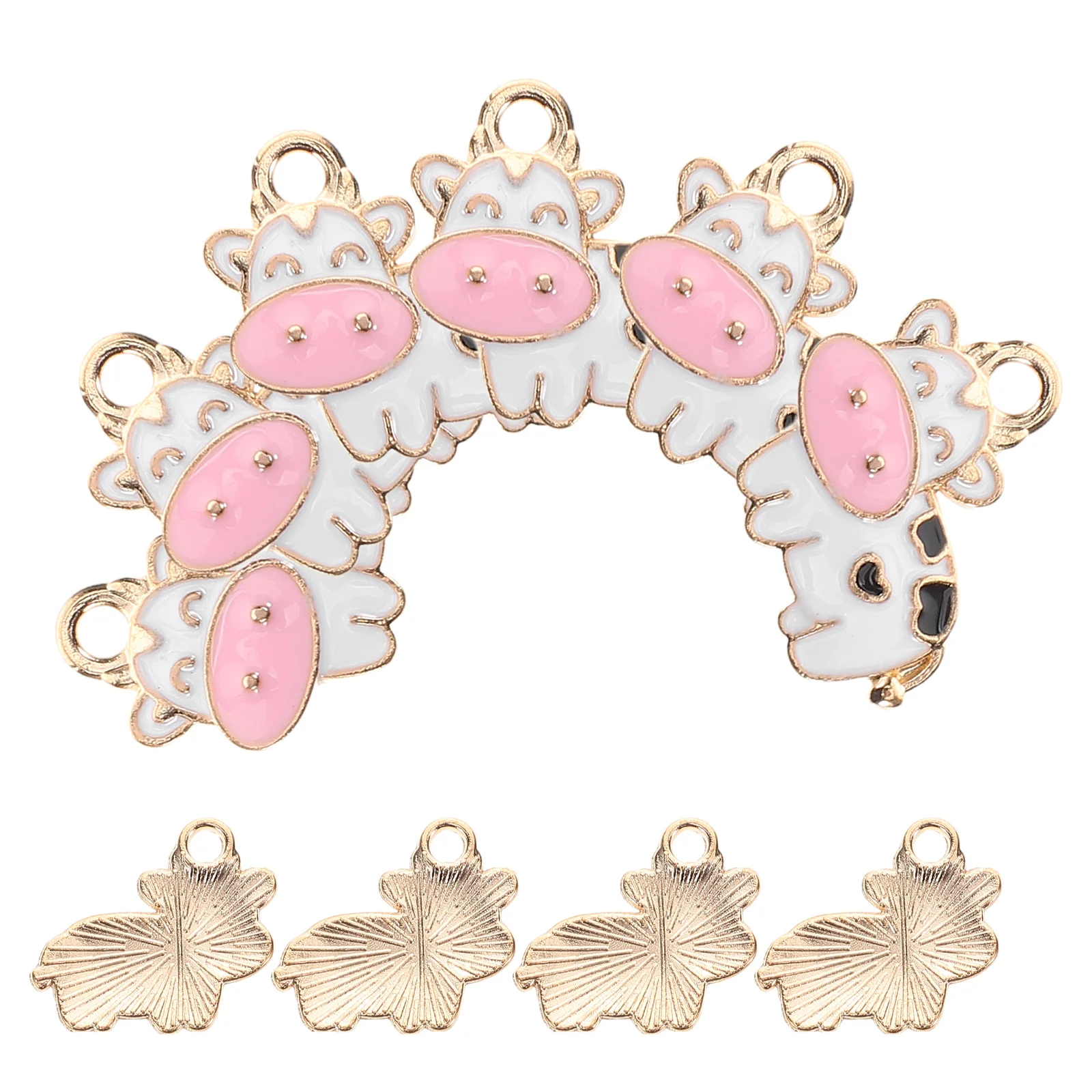 10 Pcs Color Block Cow Pendant Alloy Animal Charms Jewelry Accessories for Women Bracelet Necklace DIY Projects
10 Pcs Color Block Cow Pendant Alloy Animal Charms Jewelry Accessories for Women Bracelet Necklace DIY Projects