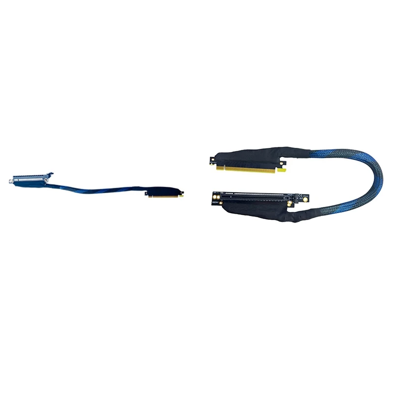 Удлинительный кабель внешней видеокарты сервера PCI-E 4.0 X16, 32 ГБ/с для кабеля графического процессора сервера AI, 16AB4, левая сетка, правая линия, прочный
Удлинительный кабель внешней видеокарты сервера PCI-E 4.0 X16, 32 ГБ/с для кабеля графического процессора сервера AI, 16AB4, левая сетка, правая линия, прочный