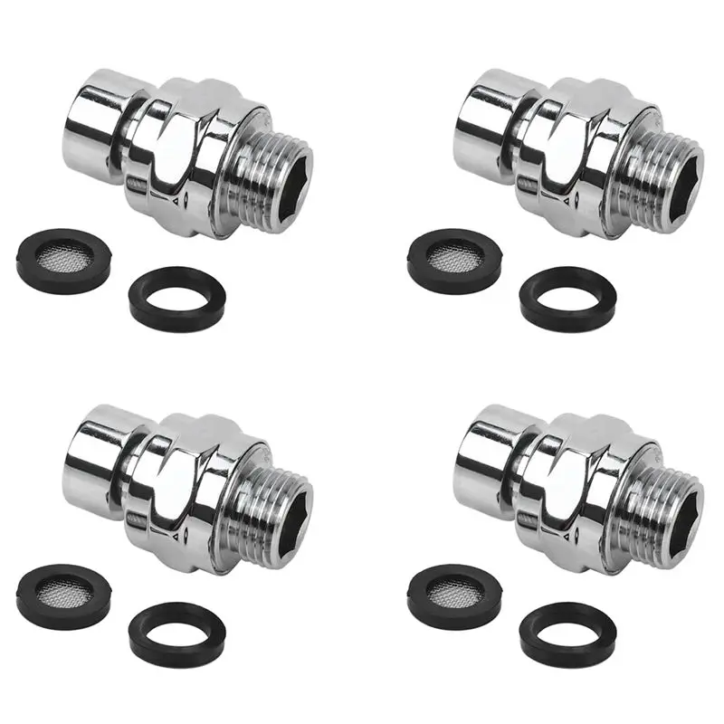 ABUL-4X Brass Chrome Ball Joint Shower Head Angle Adjustable Swivel Adapter
ABUL-4X Brass Chrome Ball Joint Shower Head Angle Adjustable Swivel Adapter
