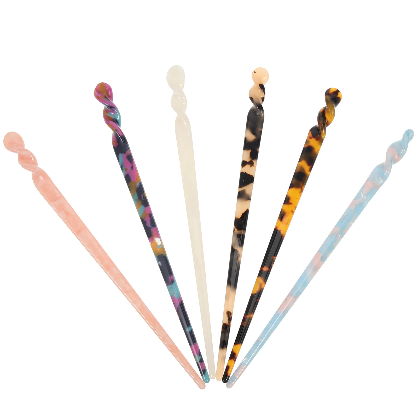 6 Pcs Retro Hairpin Clips for Women Sticks Fork Acetate Sheet Decorative Pins Miss
6 Pcs Retro Hairpin Clips for Women Sticks Fork Acetate Sheet Decorative Pins Miss