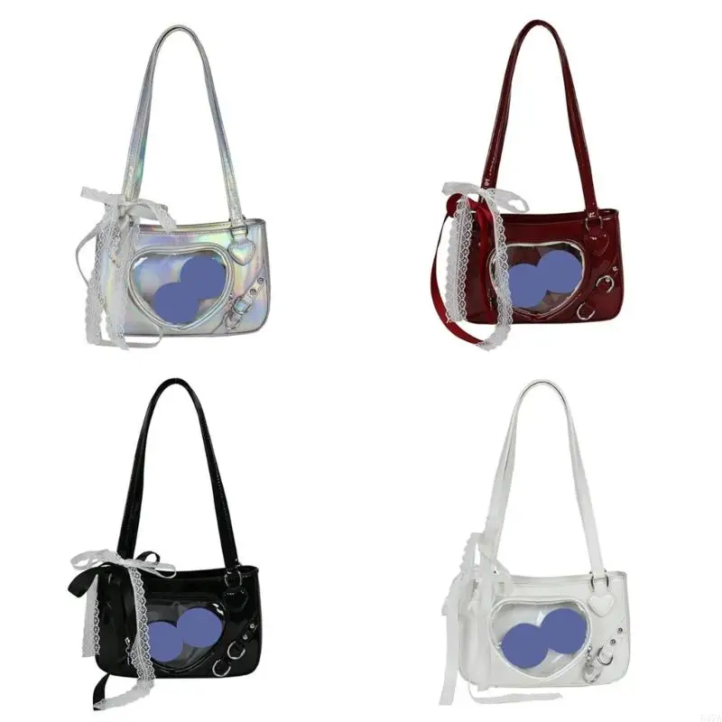 Sweet And Unique Shoulder Bag PU Leather Handbag Japanese Lace Small Capacity Commuters Bag For Fashion Women 547A
Sweet And Unique Shoulder Bag PU Leather Handbag Japanese Lace Small Capacity Commuters Bag For Fashion Women 547A