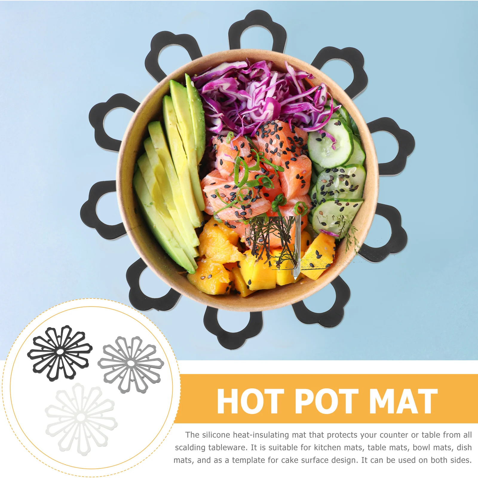 3 шт. полый коврик в форме лепестка, утолщенный термостойкий протектор для стола для горячих горшков, тарелок, чашек, подставок для чашек
3 шт. полый коврик в форме лепестка, утолщенный термостойкий протектор для стола для горячих горшков, тарелок, чашек, подставок для чашек