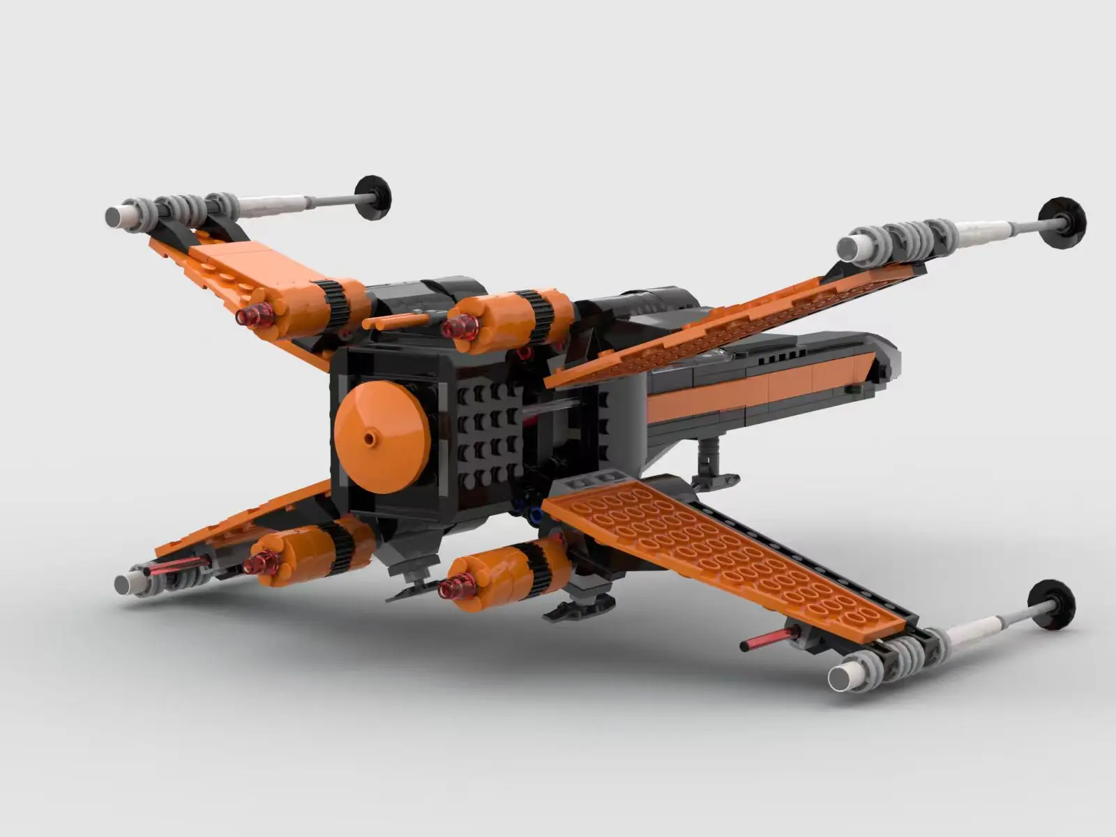 New MOC X fighter model home decor building blocks for boys and girls as holiday gifts
New MOC X fighter model home decor building blocks for boys and girls as holiday gifts