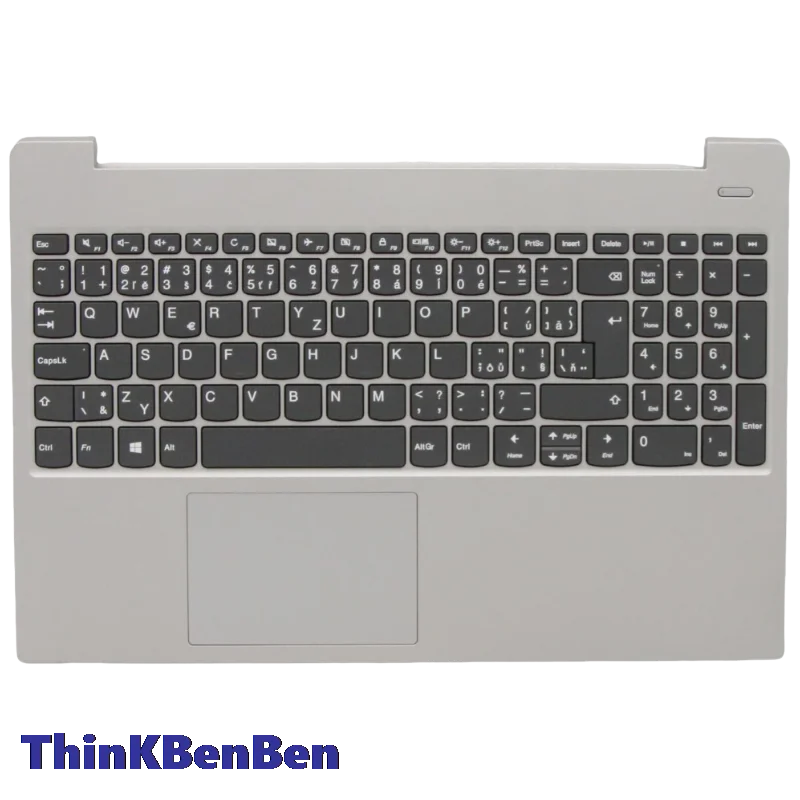 CZ Czech Grey Keyboard Upper Case Palmrest Shell Cover For Lenovo Ideapad S340 15 15IWL 15IML 15API 15IIL 5CB0S18687
CZ Czech Grey Keyboard Upper Case Palmrest Shell Cover For Lenovo Ideapad S340 15 15IWL 15IML 15API 15IIL 5CB0S18687