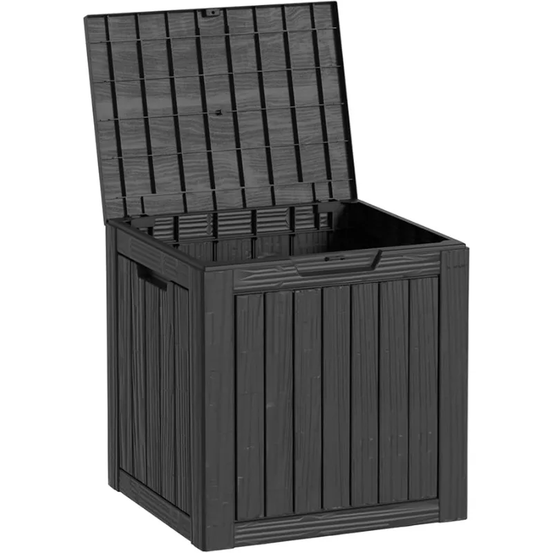 30 Gallon Black Resin Deck Box - Lockable, Waterproof Outdoor Storage for Patio Cushions, Garden Tools & Package Delivery - UV-R
30 Gallon Black Resin Deck Box - Lockable, Waterproof Outdoor Storage for Patio Cushions, Garden Tools & Package Delivery - UV-R