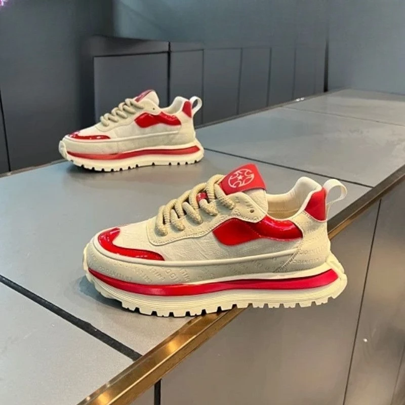 2026 New Men Dad Shoes Casual Thick Bottom Platform Sneakers Height Increase Sport Running Shoes
2026 New Men Dad Shoes Casual Thick Bottom Platform Sneakers Height Increase Sport Running Shoes