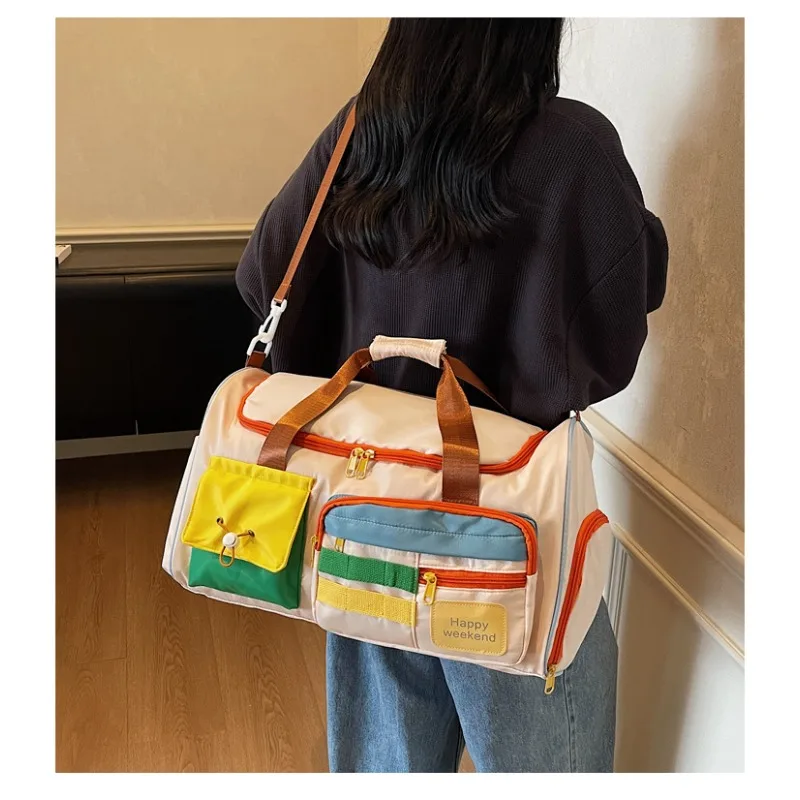 Сумка для фитнеса и йоги Dopamine, легкая, для коротких поездок, для активного отдыха, спортивная сумка-рюкзак, сумка для хранения на плечо и в руке
Сумка для фитнеса и йоги Dopamine, легкая, для коротких поездок, для активного отдыха, спортивная сумка-рюкзак, сумка для хранения на плечо и в руке