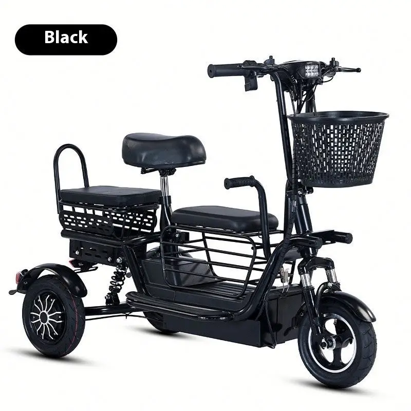 New Style Three-Wheel Electric Tricycle for Adults Fashion Passsenger Vehicle Transportation
New Style Three-Wheel Electric Tricycle for Adults Fashion Passsenger Vehicle Transportation