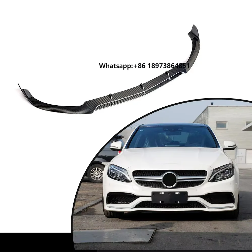 Factory ODM W205 C63 Carbon Front Lip Front Bumper Lip Splitters for Mercedes Benz C CLASS Sedan 2015 - 2018
Factory ODM W205 C63 Carbon Front Lip Front Bumper Lip Splitters for Mercedes Benz C CLASS Sedan 2015 - 2018
