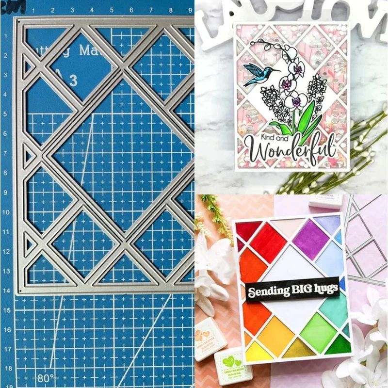 Metal Cutting Dies Frame Scrapbooking Album Embossing Paper Card Craft Stencils
Metal Cutting Dies Frame Scrapbooking Album Embossing Paper Card Craft Stencils