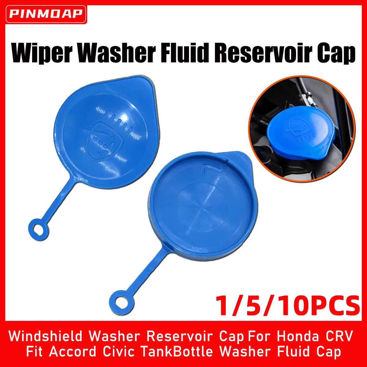 PINMOAP Windshield Washer Fluid Tank Cap Is Suitable For Honda Accord CIVIC CR-V CRX Car Water Bottle Cap Auto Parts 38513SB0961
PINMOAP Windshield Washer Fluid Tank Cap Is Suitable For Honda Accord CIVIC CR-V CRX Car Water Bottle Cap Auto Parts 38513SB0961