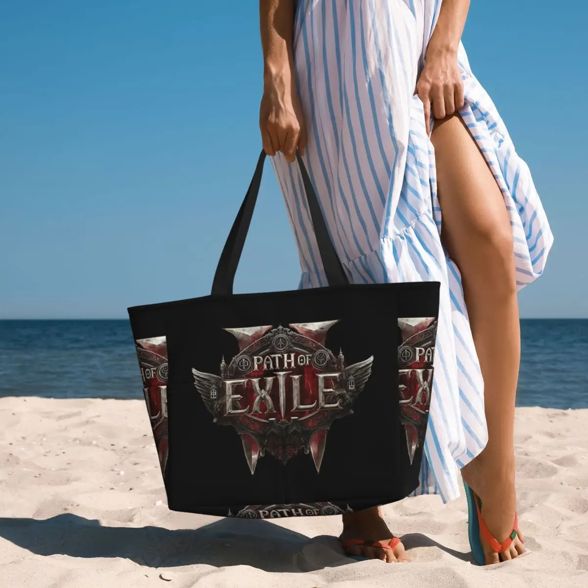 Path Of Exile 2 Beach Tote Bag Sport Gym Yoga Duffle Large Tote Bag Women Travel Bag Fitness bag
Path Of Exile 2 Beach Tote Bag Sport Gym Yoga Duffle Large Tote Bag Women Travel Bag Fitness bag