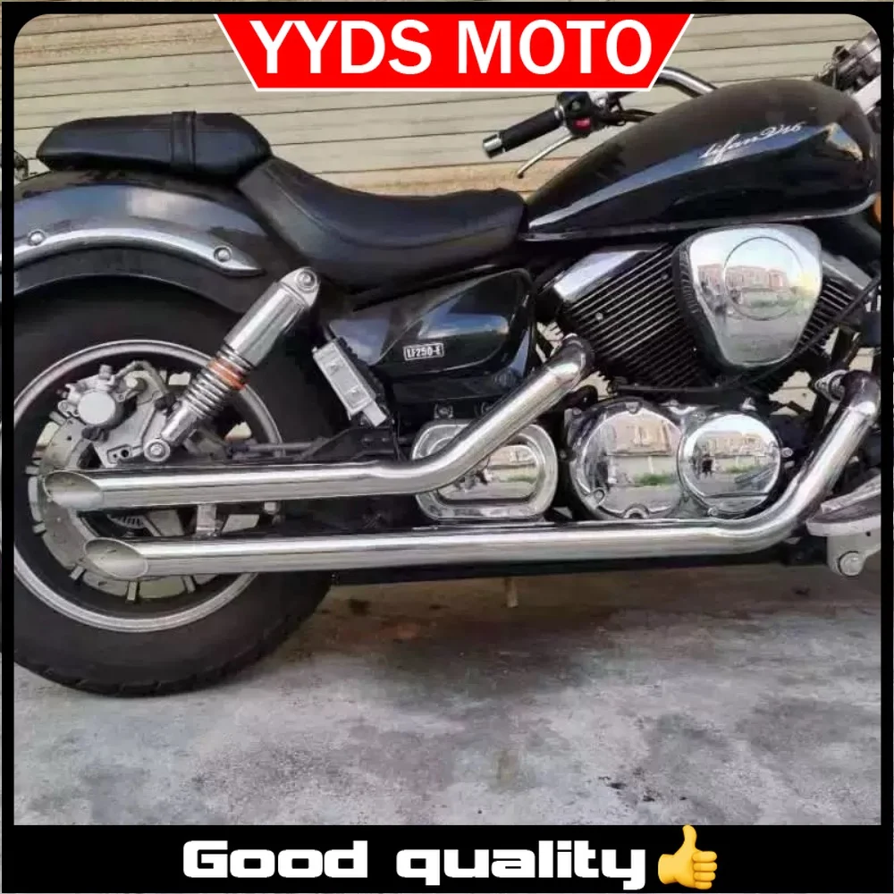 【Good quality】For Lifan V16 custom exhaust pipe custom retro exhaust horseshoe sound with
【Good quality】For Lifan V16 custom exhaust pipe custom retro exhaust horseshoe sound with