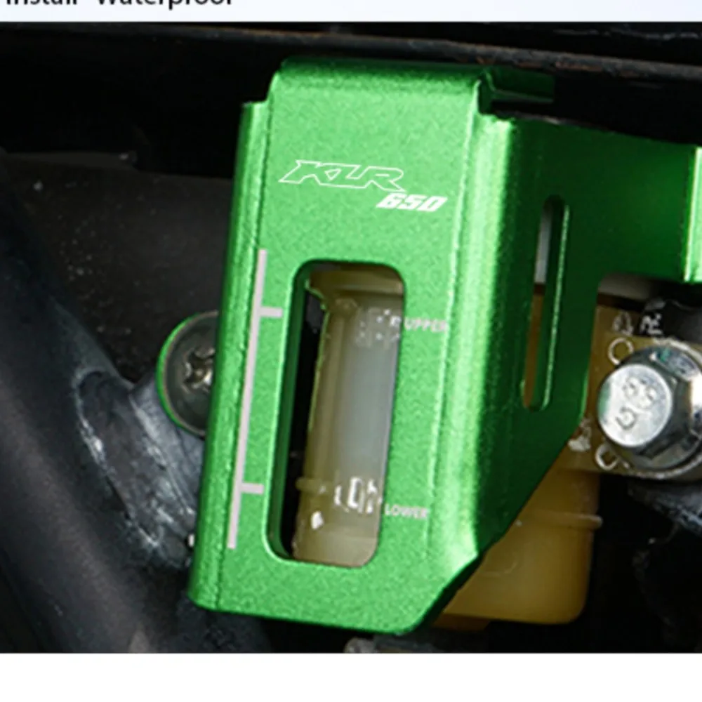 For Kawasaki KLR650 KLR 650-E 2008- 2011 2012 2013 2014 2015 2016 2017 2018 KLR 650 Rear Brake Fluid Reservoir Protector Cover
For Kawasaki KLR650 KLR 650-E 2008- 2011 2012 2013 2014 2015 2016 2017 2018 KLR 650 Rear Brake Fluid Reservoir Protector Cover