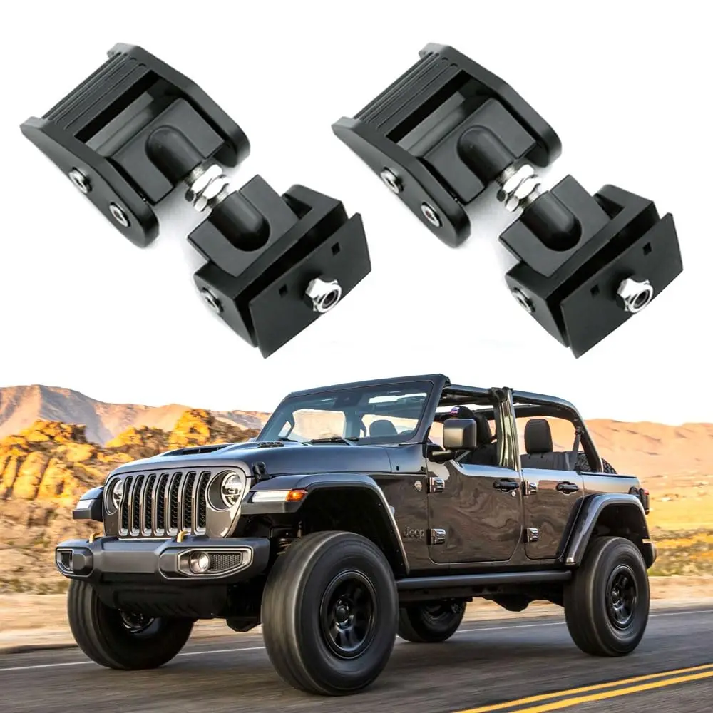 2PCS Car Engine Lock Latch Catch Cover Kit Metal Hood for Jeep Wrangler JK 2007-2018 /JL JLU Gladiator JT 2018-2024
2PCS Car Engine Lock Latch Catch Cover Kit Metal Hood for Jeep Wrangler JK 2007-2018 /JL JLU Gladiator JT 2018-2024