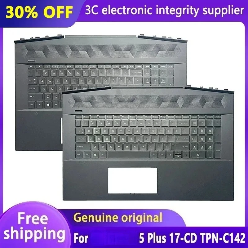 Original Gamer Backlight Laptop Keyboard For Pavilion 17-CD TPN-C142 Palmrest Upper Top Case Replacement Keyboard L586455-001
Original Gamer Backlight Laptop Keyboard For Pavilion 17-CD TPN-C142 Palmrest Upper Top Case Replacement Keyboard L586455-001