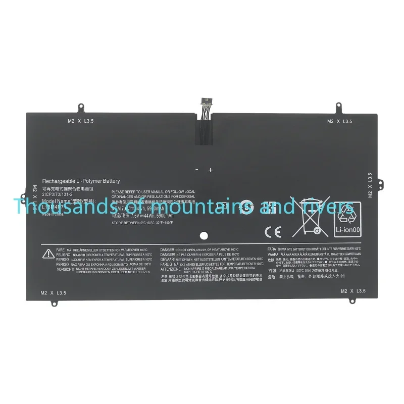 L13M4P71 L14S4P71 Battery for Lenovo Yoga 3 Pro 1370 Series Pro-1370-80HE Pro-5Y71 Pro-I5Y51 Pro-I5Y70 Pro-I5Y71 44Wh
L13M4P71 L14S4P71 Battery for Lenovo Yoga 3 Pro 1370 Series Pro-1370-80HE Pro-5Y71 Pro-I5Y51 Pro-I5Y70 Pro-I5Y71 44Wh