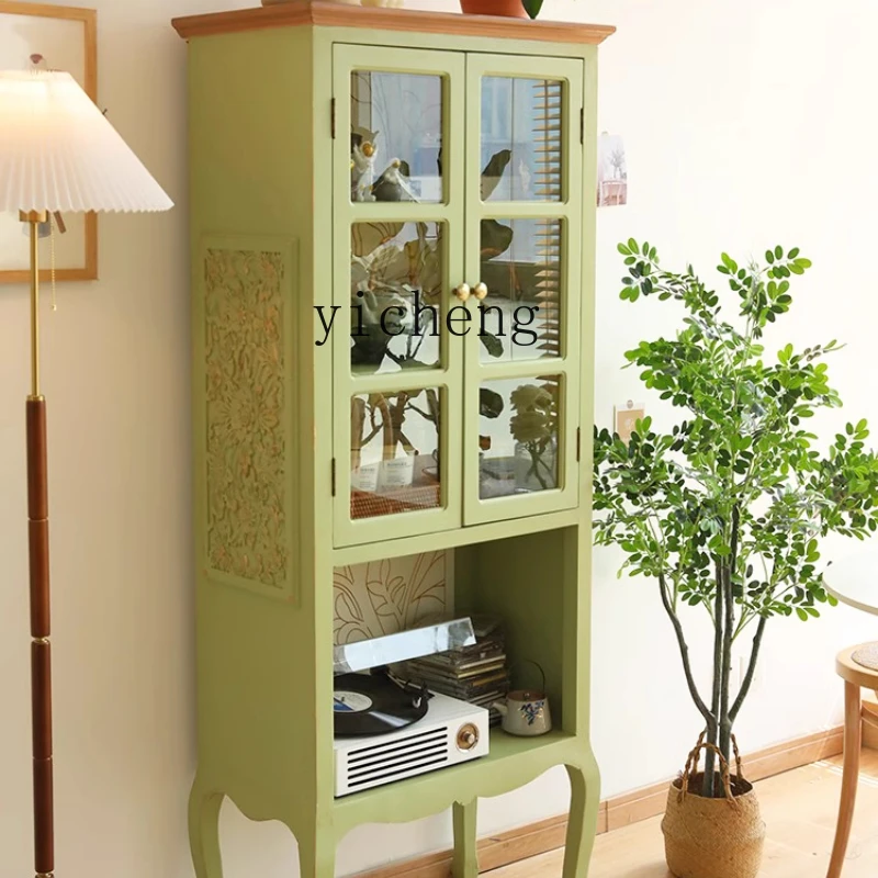 ZZ rural retro chest display, simple creative storage against the wall, living room display cabinet
ZZ rural retro chest display, simple creative storage against the wall, living room display cabinet