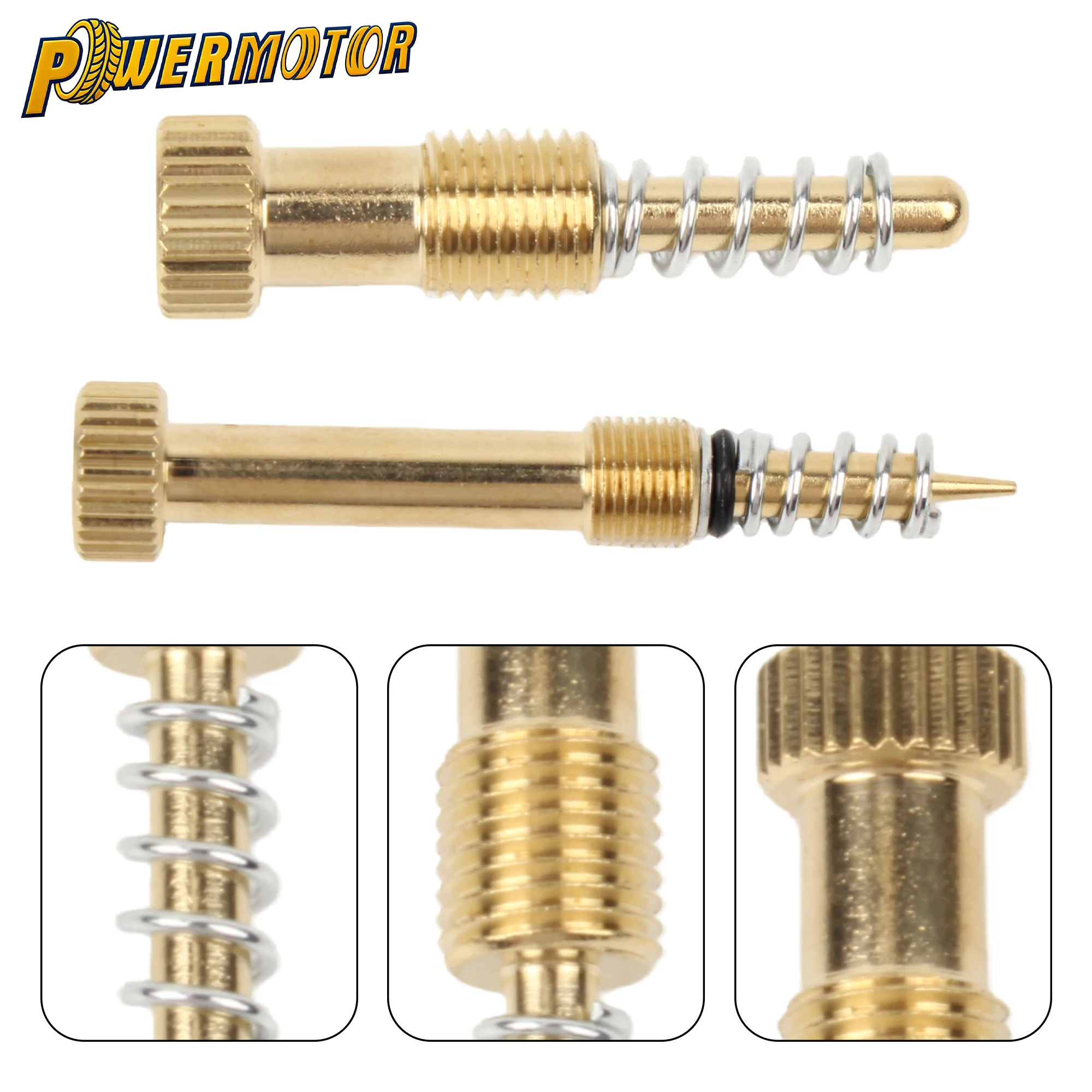 For Yamaha YBR125 Mikuni VM22 Carburetor Air Fuel Mixture Screw Idle Speed Adjusting Screw Throttle Screw Set Replacement Parts
For Yamaha YBR125 Mikuni VM22 Carburetor Air Fuel Mixture Screw Idle Speed Adjusting Screw Throttle Screw Set Replacement Parts