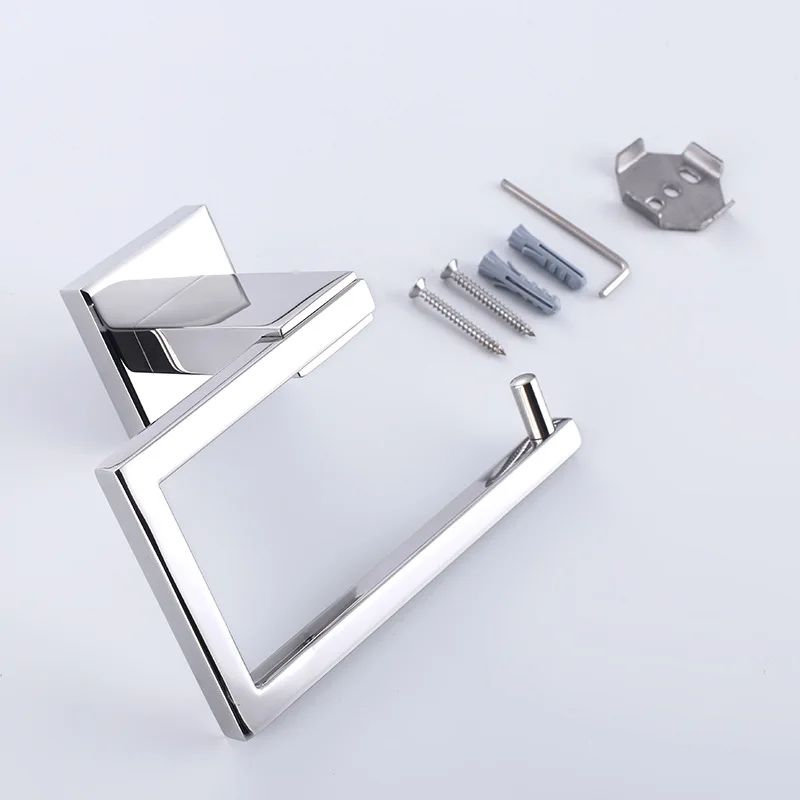 304 Stainless Steel Toilet Paper Holder Brushed Nickel Simple Square Roll Paper Holder Bathroom Pendant Accessories
304 Stainless Steel Toilet Paper Holder Brushed Nickel Simple Square Roll Paper Holder Bathroom Pendant Accessories