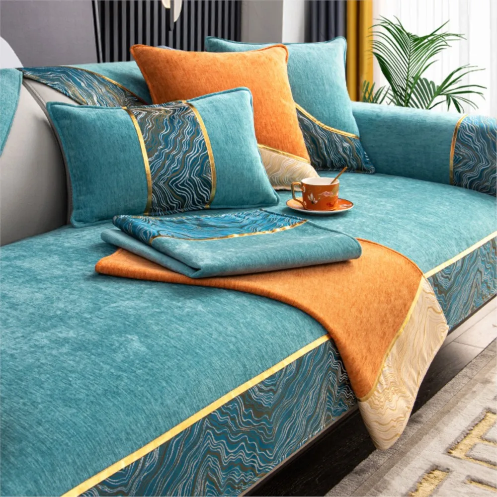 Living Room Sofa Cover Chenille Couch Covers Sofa Cushion Mat Four Seasons Sofa Towe L-shaped Couchs Cover Protection Set
Living Room Sofa Cover Chenille Couch Covers Sofa Cushion Mat Four Seasons Sofa Towe L-shaped Couchs Cover Protection Set