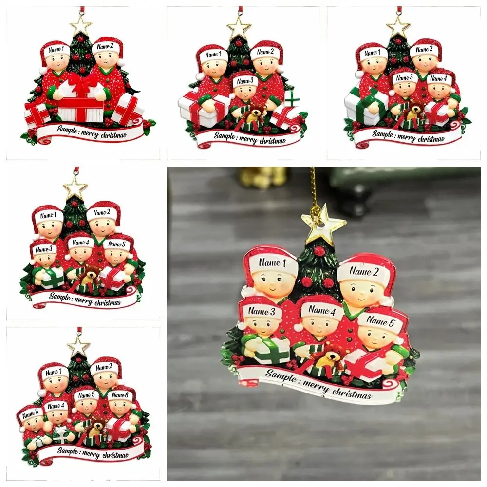 2D Christmas Family Ornament Cute Acrylic Snowman Flat Pendant DIY Five-pointed Star Christmas Tree Hanging Ornament Christmas
2D Christmas Family Ornament Cute Acrylic Snowman Flat Pendant DIY Five-pointed Star Christmas Tree Hanging Ornament Christmas