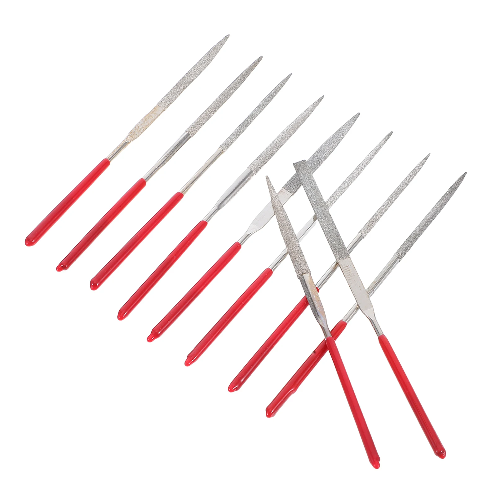 10Pcs Needle File Set Durable Mini Metal Small Files for Jewelry Wood Metalwork Crafting Tools Kit Small File Set
10Pcs Needle File Set Durable Mini Metal Small Files for Jewelry Wood Metalwork Crafting Tools Kit Small File Set