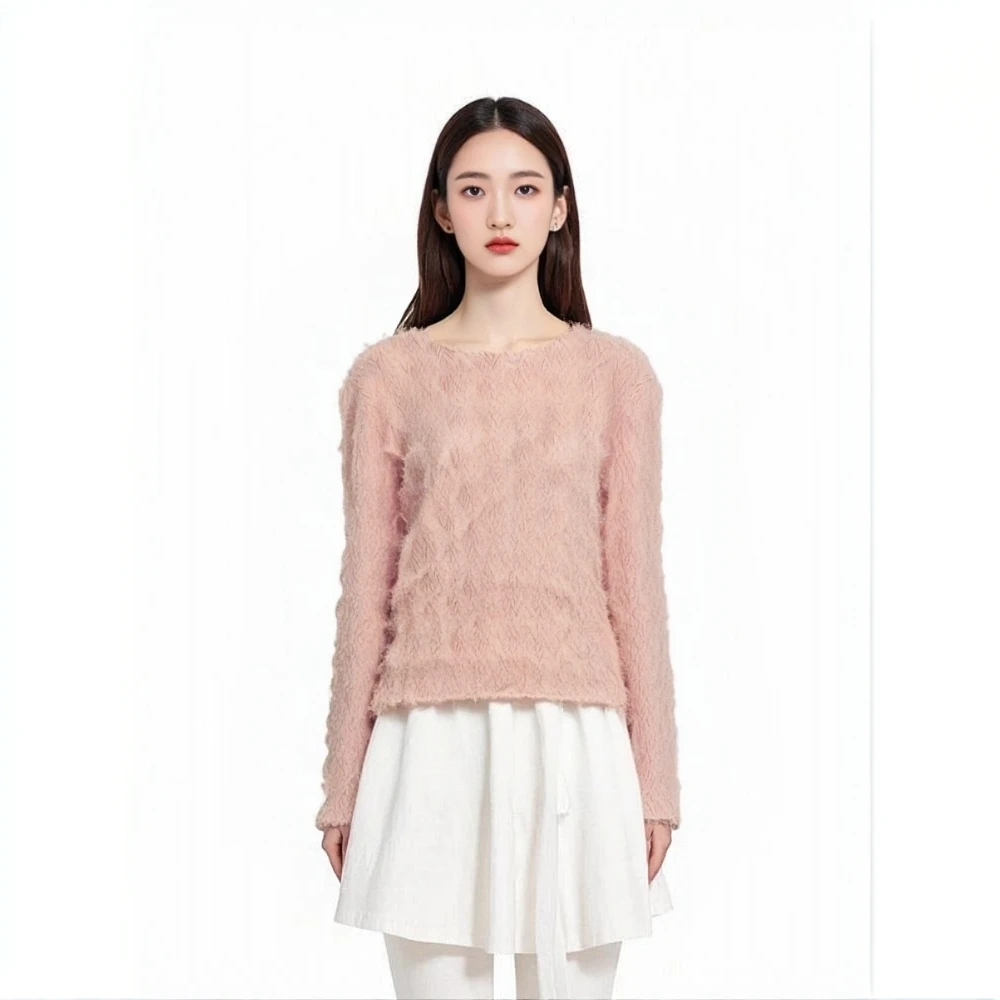 Miyake Fold 2025 Hairbeard Solid Color Wave Round Neck T-shirt Spring and Autumn New Look Slim and Versatile Long Sleeve Top
Miyake Fold 2025 Hairbeard Solid Color Wave Round Neck T-shirt Spring and Autumn New Look Slim and Versatile Long Sleeve Top