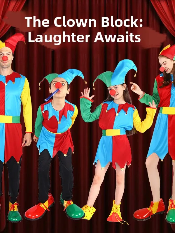 Halloween Clown Costume Stage Performance Traditional Chinese Ethnic Women's Clothing Spring 2026 No Brand Registered Trademark
Halloween Clown Costume Stage Performance Traditional Chinese Ethnic Women's Clothing Spring 2026 No Brand Registered Trademark