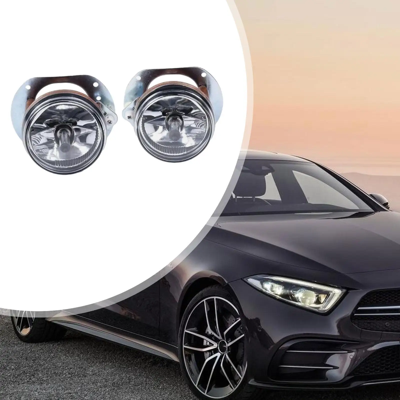 1 Pair Driving Fog Lights Assembly with Bulbs A2048202256, A2048202156 Replacing for Mercedes-benz CL65 R230 W204 SL Class
1 Pair Driving Fog Lights Assembly with Bulbs A2048202256, A2048202156 Replacing for Mercedes-benz CL65 R230 W204 SL Class
