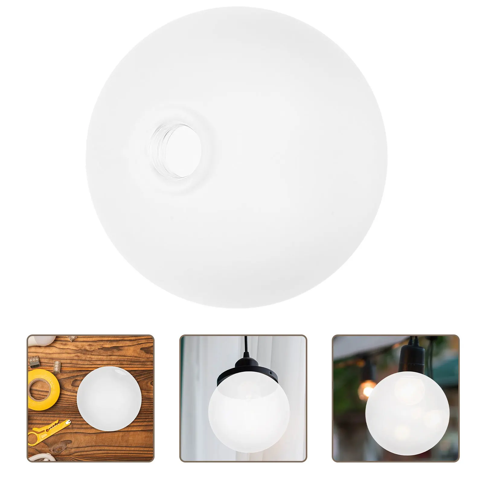 Frosted Glass Lamp Shade G9 Screw Base Round Globe Replacement Light Fixture Cover for Pendant Table Lamps Small Sphere Bulb
Frosted Glass Lamp Shade G9 Screw Base Round Globe Replacement Light Fixture Cover for Pendant Table Lamps Small Sphere Bulb