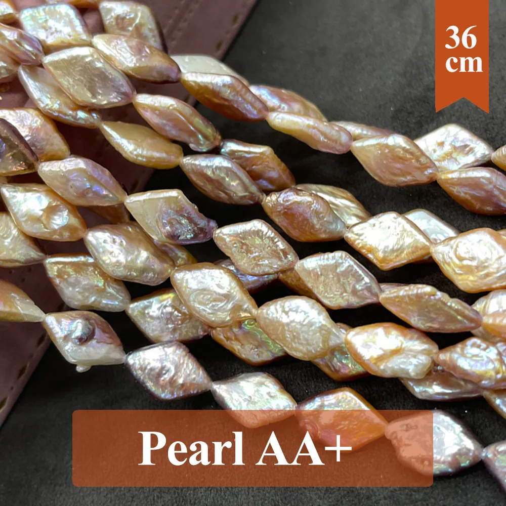 Natural Freshwater 100% Pearl Beads Diamond Shape Pearl Loose Spacer Beaded for Making DIY Jewelry Necklace Bracelet 8x14mm
Natural Freshwater 100% Pearl Beads Diamond Shape Pearl Loose Spacer Beaded for Making DIY Jewelry Necklace Bracelet 8x14mm