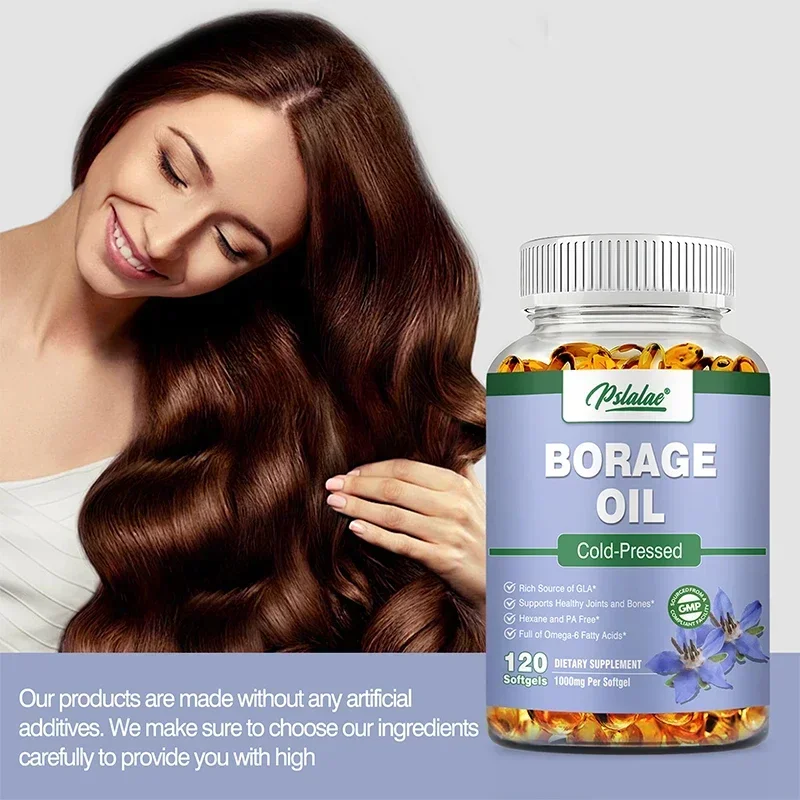 Borage Oil Capsules - Antioxidant, Brightens Skin Tone,Helps Skin, Joint & Bone Health, Reduces Cellular Stress,Enhance Immunity
Borage Oil Capsules - Antioxidant, Brightens Skin Tone,Helps Skin, Joint & Bone Health, Reduces Cellular Stress,Enhance Immunity