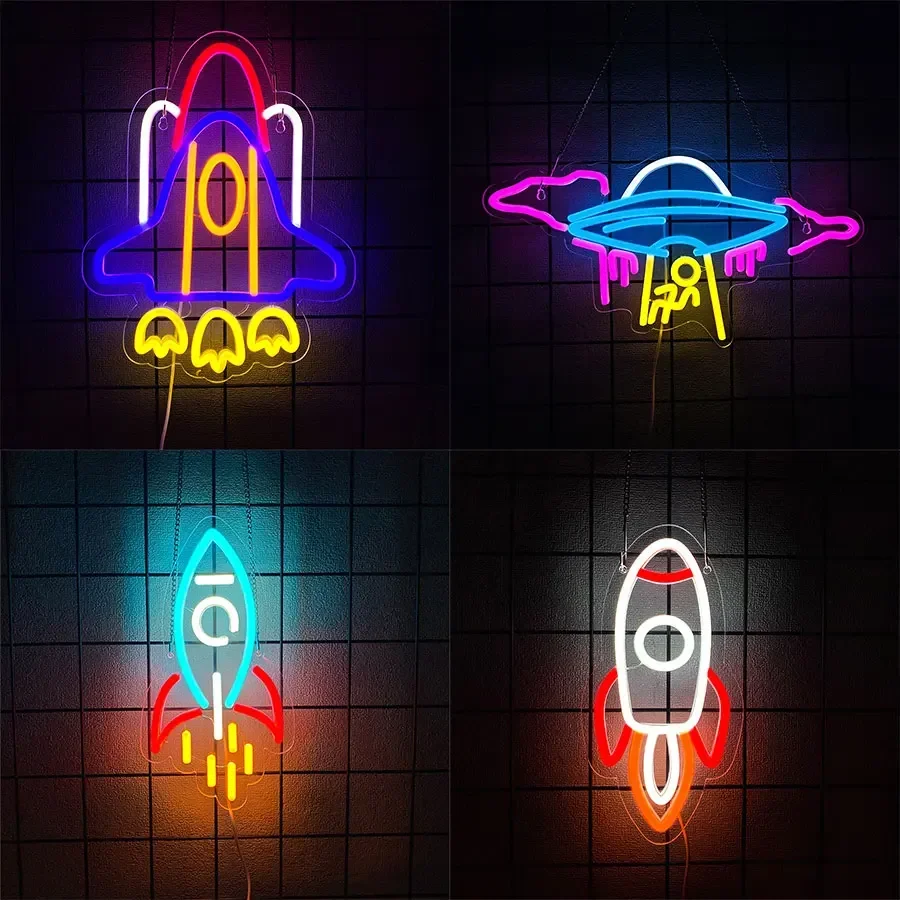 Rocket Neon Sign for Home Decor for Room Decoration Wall Art Online LED Spacecraft Light Gifts Friends. Bar Accessories Game
Rocket Neon Sign for Home Decor for Room Decoration Wall Art Online LED Spacecraft Light Gifts Friends. Bar Accessories Game