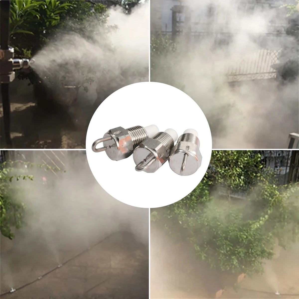 High-pressure Impact Pin Type Mist Nozzle 1/8"Male Thread Garden Landscape Fog Forest System Sprayer Head Orifice 0.15/0.2/0.3mm
High-pressure Impact Pin Type Mist Nozzle 1/8"Male Thread Garden Landscape Fog Forest System Sprayer Head Orifice 0.15/0.2/0.3mm