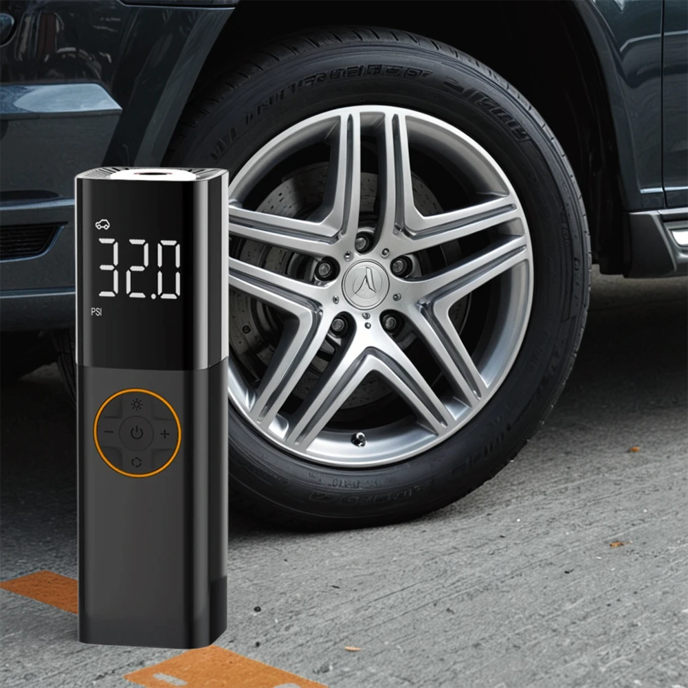 150PSI Auto Electric Pump with LED Light Car Tire Inflator Digital Display Electric Air Pump for Automobile Bicycle Ball
150PSI Auto Electric Pump with LED Light Car Tire Inflator Digital Display Electric Air Pump for Automobile Bicycle Ball