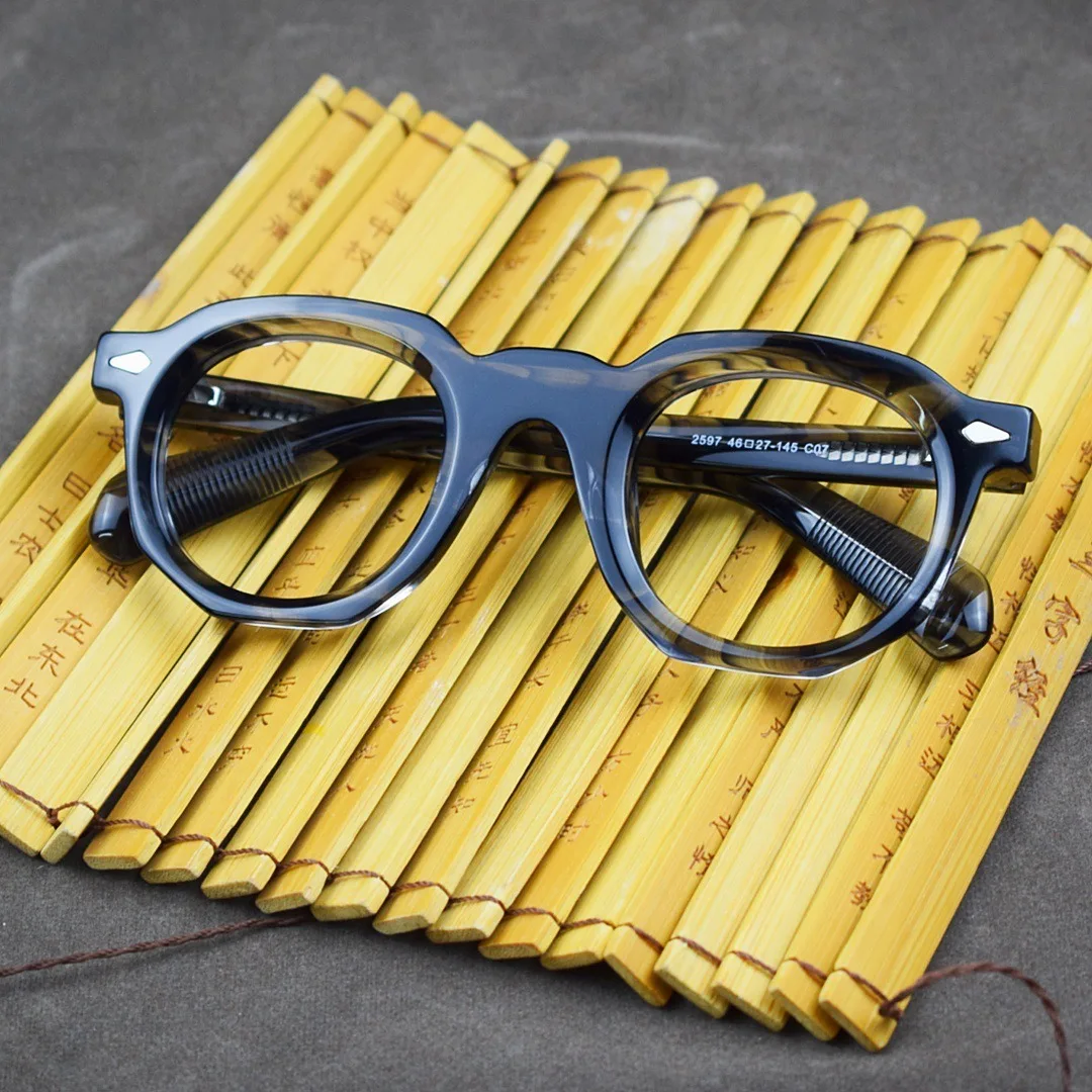 Good Quality Square Acetate frame Fashion Handmade Men Women Classic optical prescription Glasses Frame Personality Custome
Good Quality Square Acetate frame Fashion Handmade Men Women Classic optical prescription Glasses Frame Personality Custome