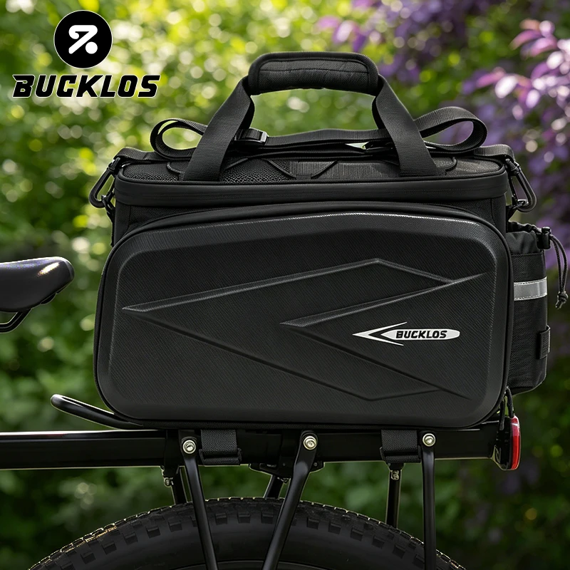 Bike Rear Rack Bag BUCKLOS 19L Large Capacity Wear-resistant Bicycle Bag for Travel Cycling Durable Multi-functional Carrier Bag
Bike Rear Rack Bag BUCKLOS 19L Large Capacity Wear-resistant Bicycle Bag for Travel Cycling Durable Multi-functional Carrier Bag