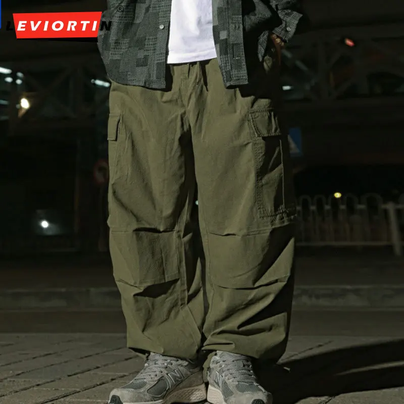 Men's Four Seasons Japanese Cityboy Unisex Multi Bag Pants Loose and Versatile Wide Leg workwear Drawstring Waist Leg Pants
Men's Four Seasons Japanese Cityboy Unisex Multi Bag Pants Loose and Versatile Wide Leg workwear Drawstring Waist Leg Pants