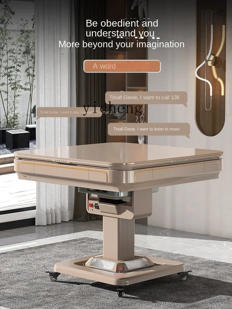 b19Automatic Household Heating Folding Dining Table Dual-Use Four-Mouth Bass Mahjong Table
b19Automatic Household Heating Folding Dining Table Dual-Use Four-Mouth Bass Mahjong Table
